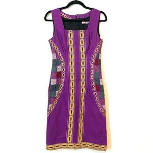 VTG African Print Tank Dress